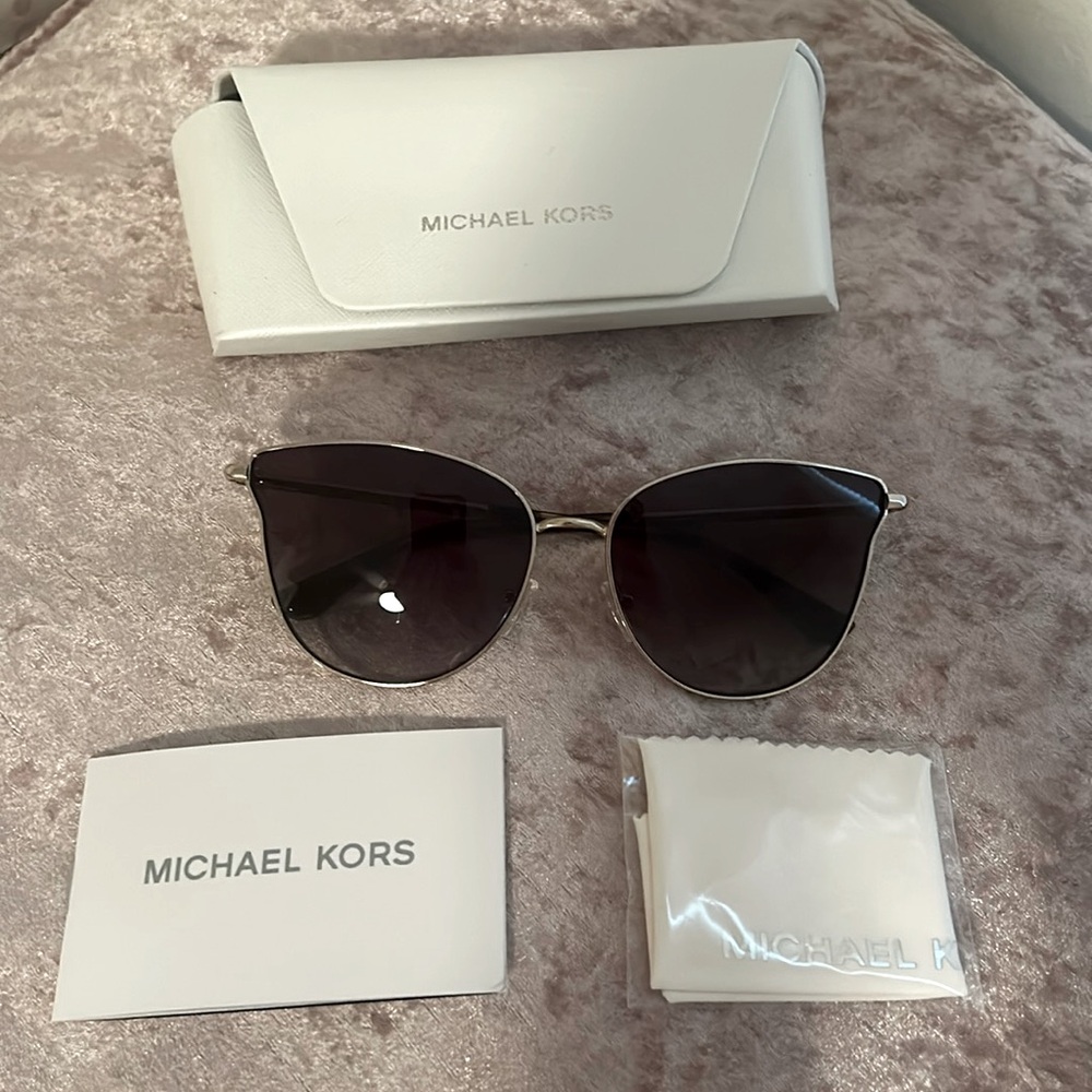 michael kors sunglasses, white case
